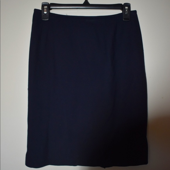 Navy Blue Skirt - Picture 1 of 3